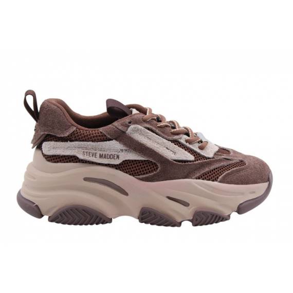 STEVE MADDEN SNEAKERS CAMOSCIO CAFFE'