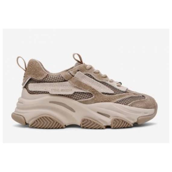 STEVE MADDEN SNEAKERS TAUPE GRIGIO