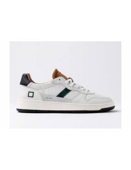 D.A.T.E. COURT VINTAGE WHITE-CUOIO
