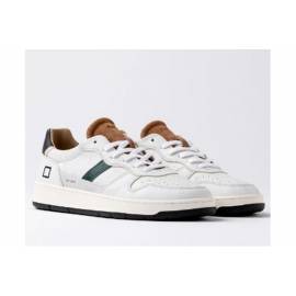 D.A.T.E. COURT VINTAGE WHITE-CUOIO