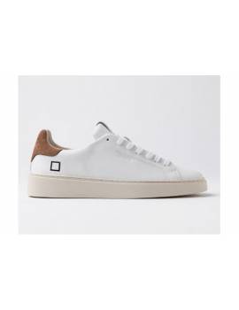 D.A.T.E. SNEAKERS LEVANTE WHITE CUOIO