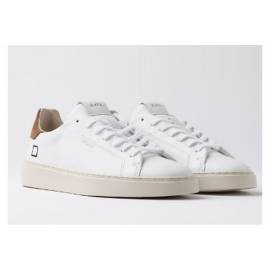 D.A.T.E. SNEAKERS LEVANTE WHITE CUOIO