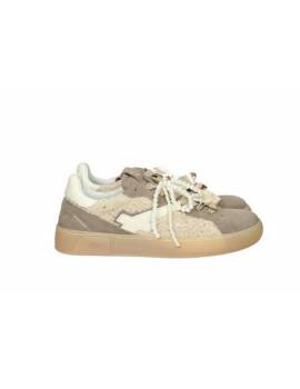 GIO PIU' SNEAKERS ORSETTO BEIGE