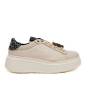 GIO PIU' SNEAKERS  PANNA CON TAL.BOUCLE'