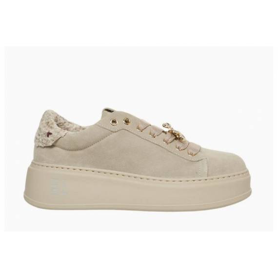 GIO PIU' SNEAKERS CAMOSCIO TORTORA