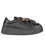 GIO PIU' SNEAKERS IN PELLE NERA