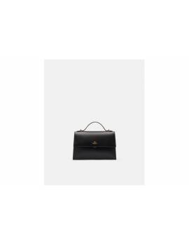 CUOIERIA FIORENTINA FLAP BAG NERO