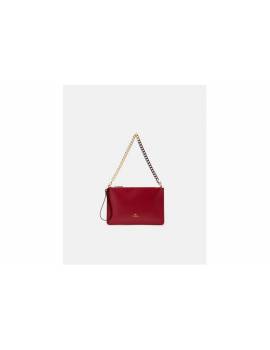 CUOIERIA FIORENTINA POCHETTE FRAGOLA