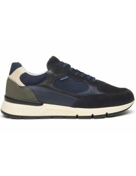 NERO GIARDINI SNEAKERS CAM.BLU