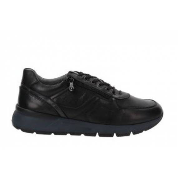 NERO GIARDINI SNEAKERS PELLE NERO