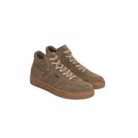 NERO GIARDINI SNEAKERS ALTA CAM.FANGO