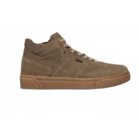 NERO GIARDINI SNEAKERS ALTA CAM.FANGO