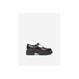 NERO GIARDINI MARY JANE BORDEAUX