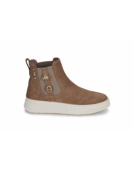 NERO GIARDINI SNEAKERS ALTA CAM.ARGILLA