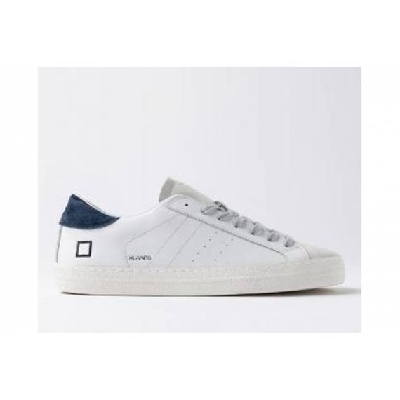 D.A.T.E. HILL LOW WHITE-BLUE
