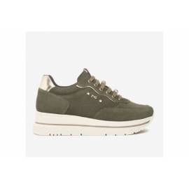 NERO GIARDINI SNEAKERS CAM.VERDE