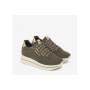 NERO GIARDINI SNEAKERS CAM.VERDE