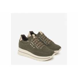 NERO GIARDINI SNEAKERS CAM.VERDE