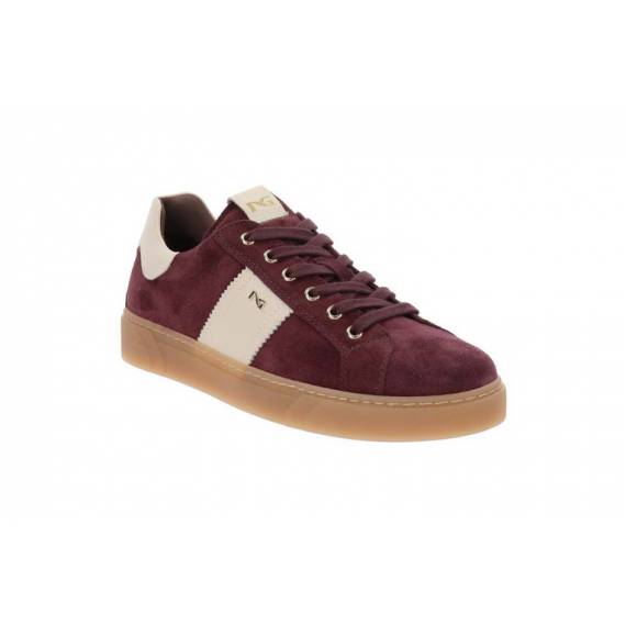 NERO GIARDINI SNEAKERS CAM.BORDEAUX