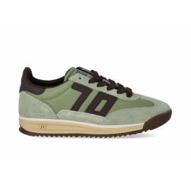 BACK 70 SNEAKERS RANNING VERDE E MARRONE
