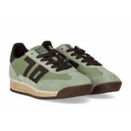 BACK 70 SNEAKERS RANNING VERDE E MARRONE