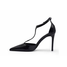 CHANTAL DECOLLETE' NERO COCCO
