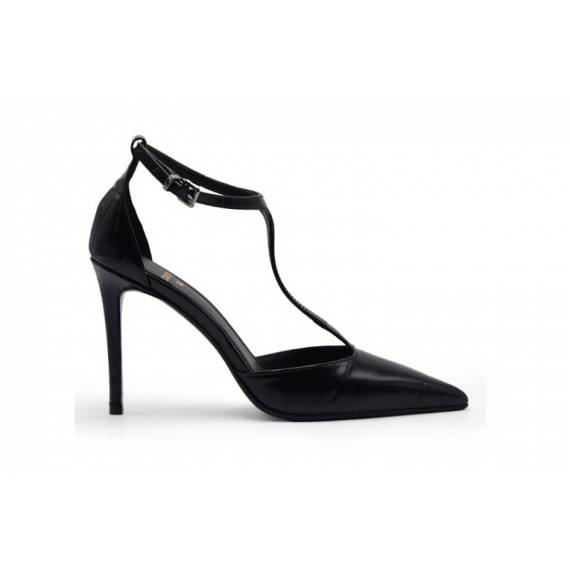 CHANTAL DECOLLETE' NERO COCCO