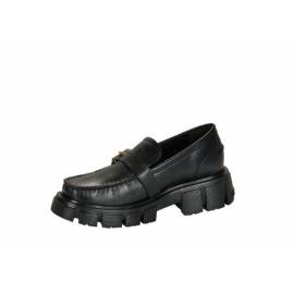 LOVE MOSCHINO MOCASSINO CON FIBBIA ORO