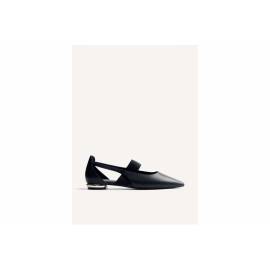GIOSEPPO BALLERINA NERA CON ELESTICO