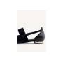 GIOSEPPO BALLERINA NERA CON ELESTICO