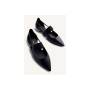 GIOSEPPO BALLERINA NERA CON ELESTICO