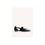 GIOSEPPO BALLERINA NERA CON ELESTICO