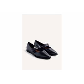 GIOSEPPO BALLERINA IN GOMMA NERA CON FIB