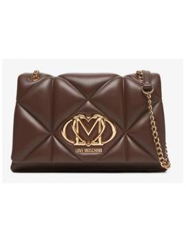 LOVE MOSCHINO TRACOLLA TRAP.CIOCCOLATO