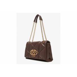 LOVE MOSCHINO TRACOLLA TRAP.CIOCCOLATO