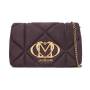 LOVE MOSCHINO TRACOLLA VELOUR VIOLA