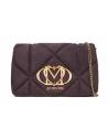 LOVE MOSCHINO TRACOLLA VELOUR VIOLA