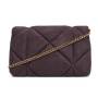 LOVE MOSCHINO TRACOLLA VELOUR VIOLA