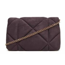 LOVE MOSCHINO TRACOLLA VELOUR VIOLA