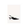 GIOSEPPO SLINGBACK VERNICE NERO