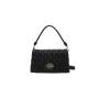 LOVE MOSCHINO TRACOLLA NERA RETTANGOLARE