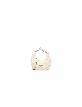 LOVE MOSCHINO MEZZA LUNA PICCOLA AVORIO