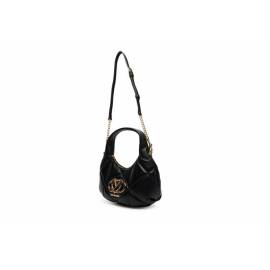 LOVE MOSCHINO TRACOLLA OVALE NERO
