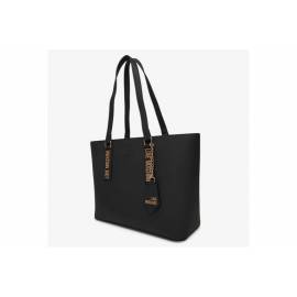 LOVE MOSCHINO SHOPPING VERA PELLA NERA