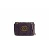 LOVE MOSCHINO TRACOLLA VIOLA IN CAMOSCIO