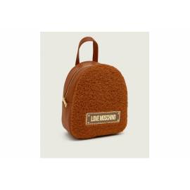LOVE MOSCHINO ZAINETTO TEDDY CUOIO