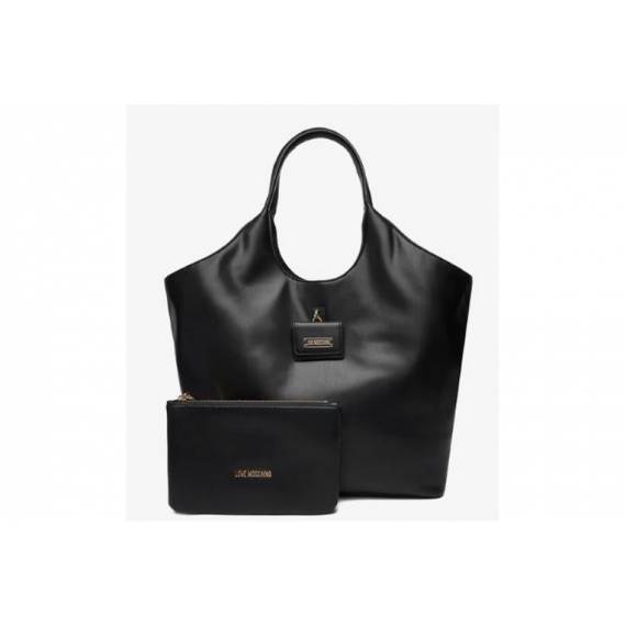 LOVE MOSCHINO BORSA SHOPPING NERO CIONDO