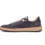 4B12 SNEAKERS IN PELLE BLU SCURO