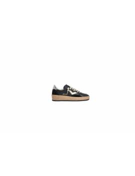 4B12 SNEAKERS BLACK GOLD CON GLITTER