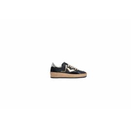 4B12 SNEAKERS BLACK GOLD CON GLITTER